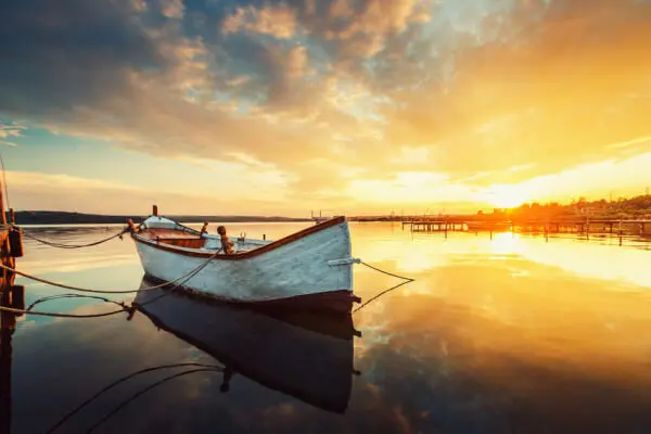 peaceful lake
